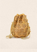 Aik Atelier - Potli - Gold Tissue Wda24