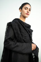 Baroque - Embroidered Chiffon Dupatta-01