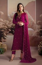 Zarif - ZRF-Emc-03 Embroidered Chiffon