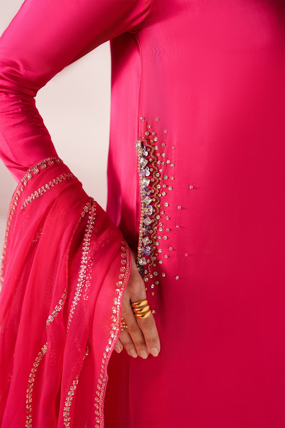 Alizeh - Pink Dress 3 Piece - Rtw1029