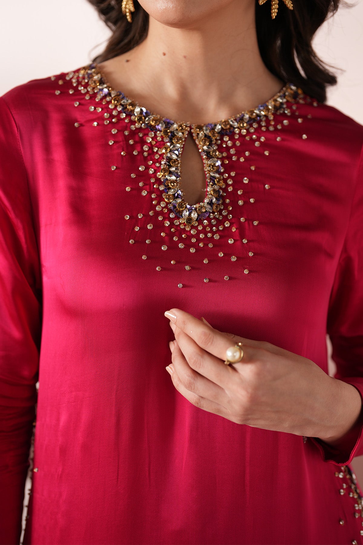 Alizeh - Pink Dress 3 Piece - Rtw1029
