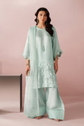 Alizeh - Ice Blue Dress 3 Piece - Rtw1030