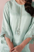 Alizeh - Ice Blue Dress 3 Piece - Rtw1030