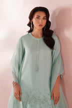 Alizeh - Ice Blue Dress 3 Piece - Rtw1030