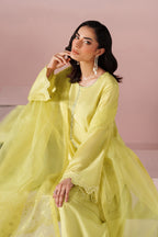 Alizeh - Yellow Dress 3 Piece - Rtw1031