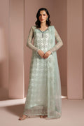 Alizeh - Ice Blue Dress 4 Piece - Rtw1033