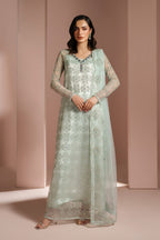 Alizeh - Ice Blue Dress 4 Piece - Rtw1033