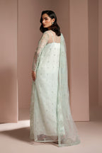 Alizeh - Ice Blue Dress 4 Piece - Rtw1033