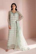 Alizeh - Ice Blue Dress 4 Piece - Rtw1033