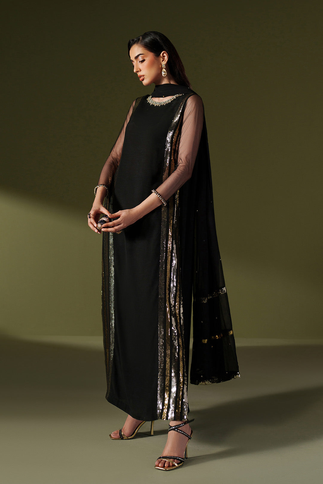 Alizeh - Embroidered & Handmade Slub - Rtw1036