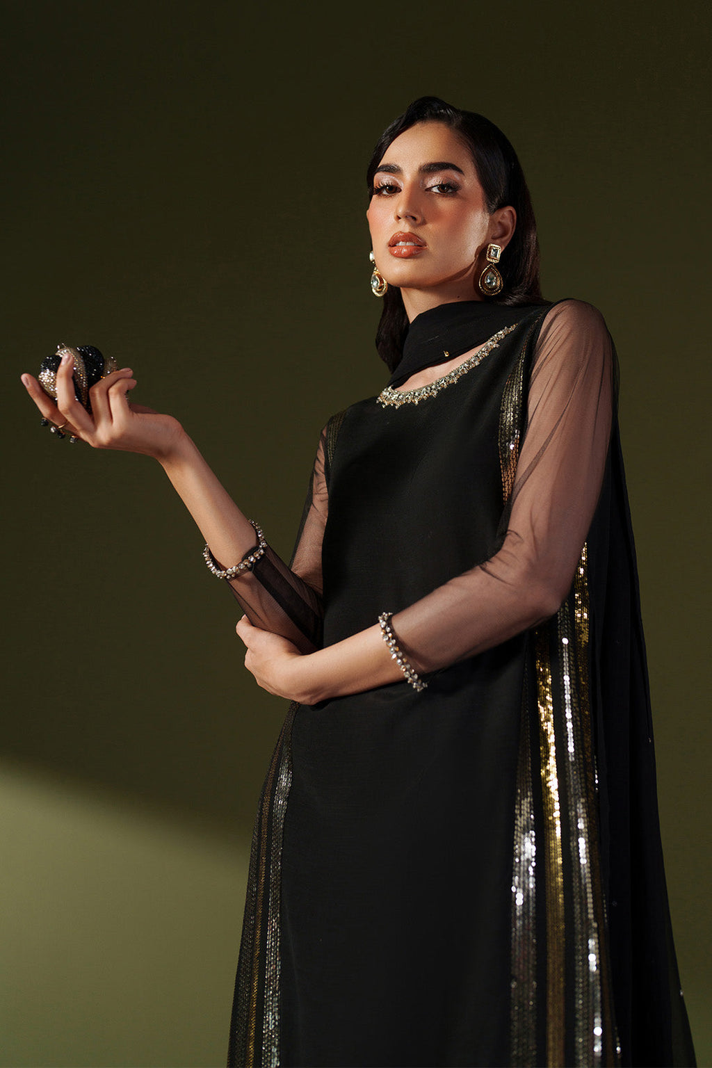 Alizeh - Embroidered & Handmade Slub - Rtw1036