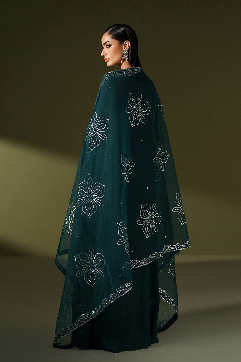 Alizeh - Embroidered & Handmade Slub - Rtw1037