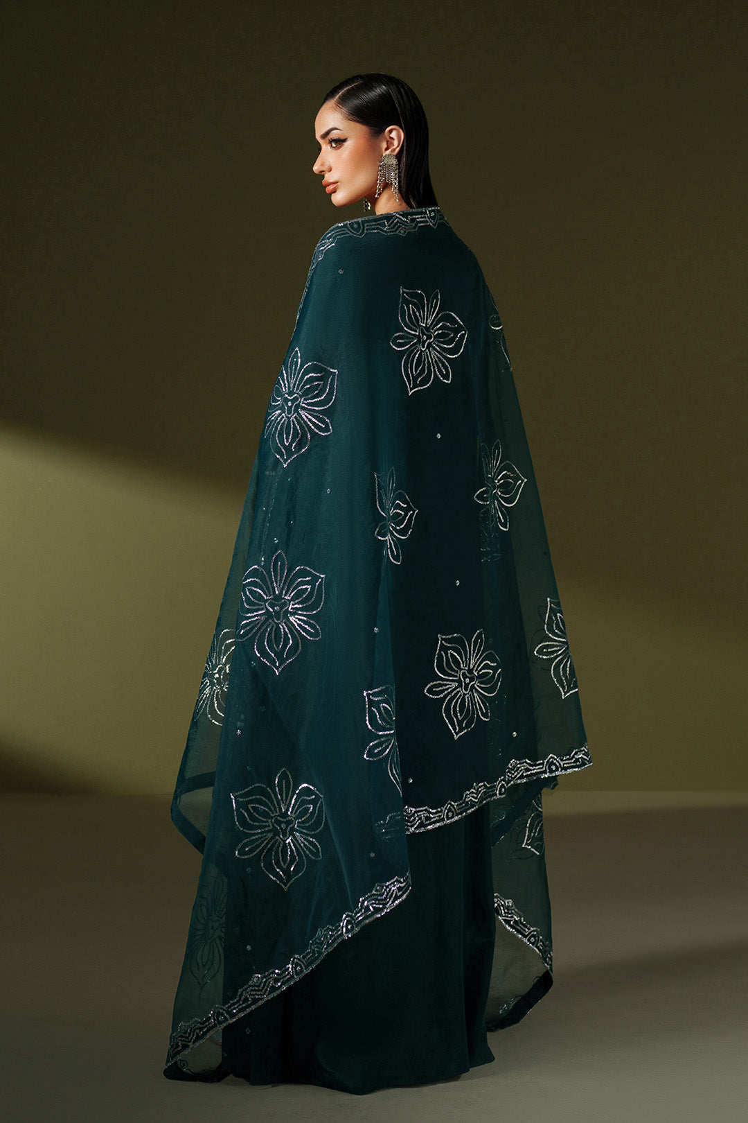 Alizeh - Embroidered & Handmade Slub - Rtw1037