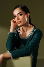 Alizeh - Embroidered & Handmade Slub - Rtw1037