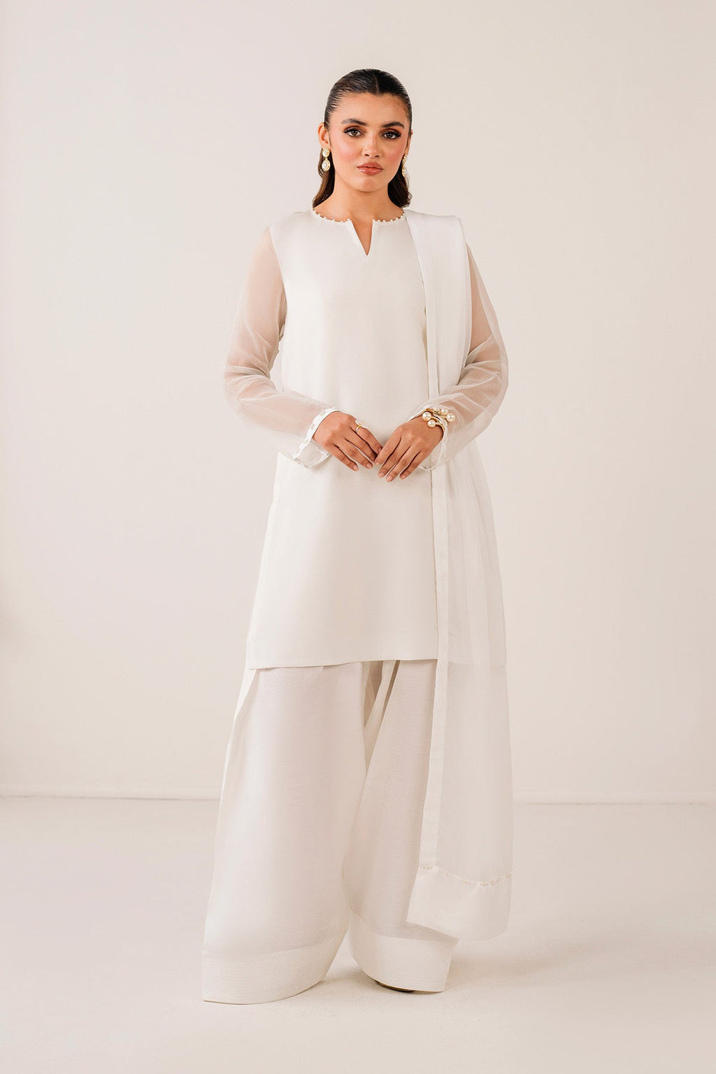 Baroque - Plain Chiffon Dupatta 61