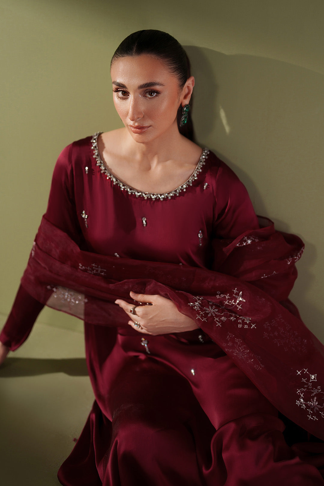 Alizeh - Handmade Shamoz Silk - Rtw1038