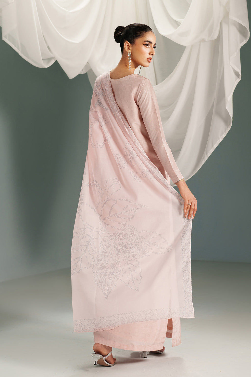 Alizeh - Embroidered & Handmade Tussar Silk - Rtw1039