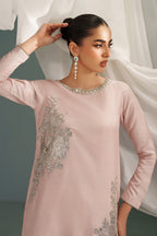 Alizeh - Embroidered & Handmade Tussar Silk - Rtw1039