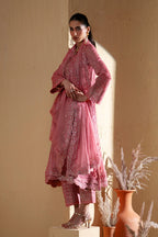 Maryum N Maria - 3 Piece Embroiderd Chiffon Nubia - Fsu5662