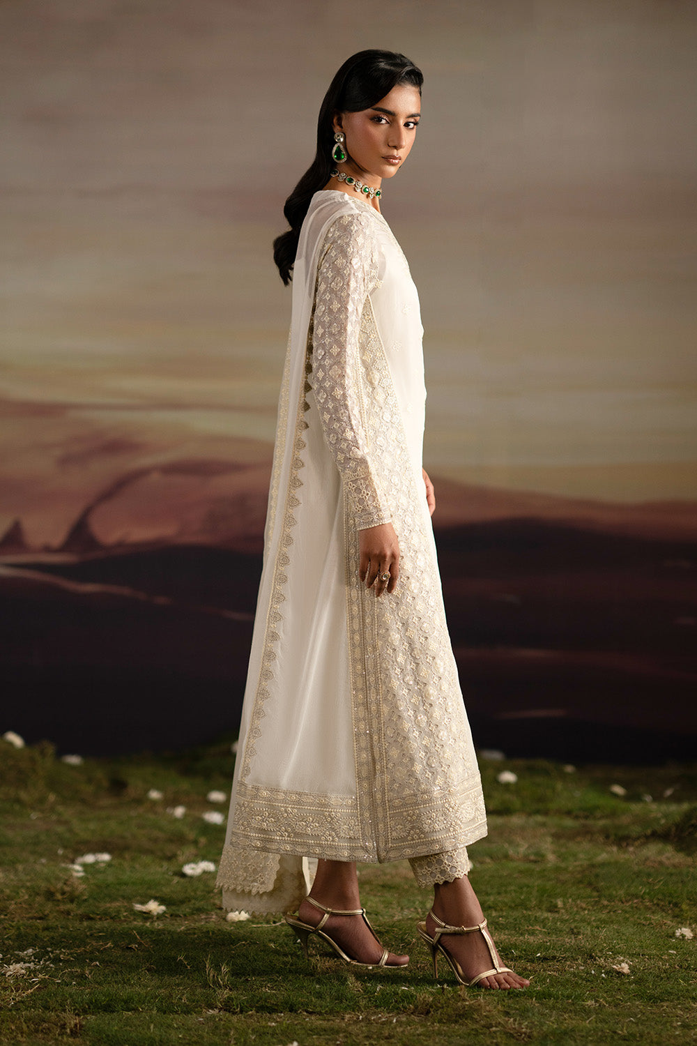 Maryum N Maria - 3-Piece-Embroiderd-Chiffon Inrani - Fwu5700