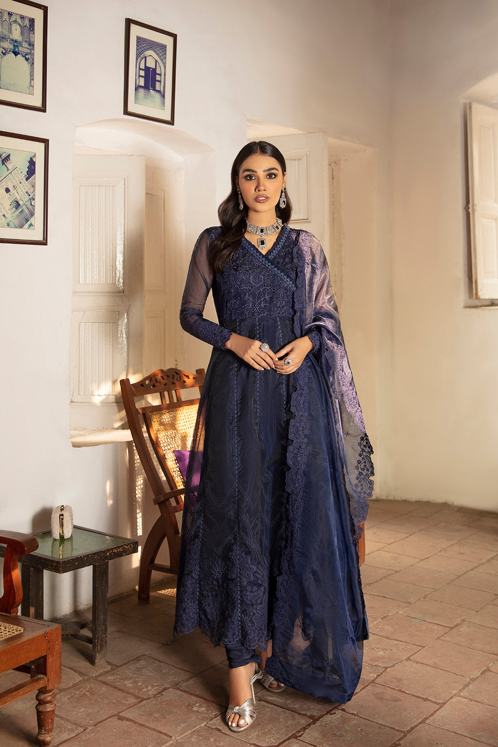 Emaan Adeel - Sapphire Blue Pr-072