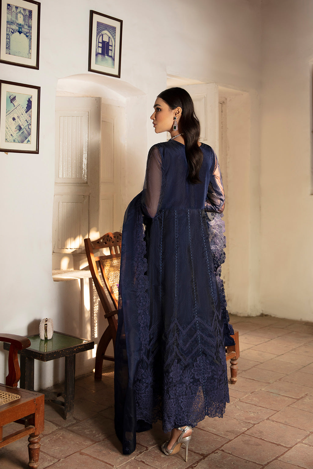 Emaan Adeel - Sapphire Blue Pr-072