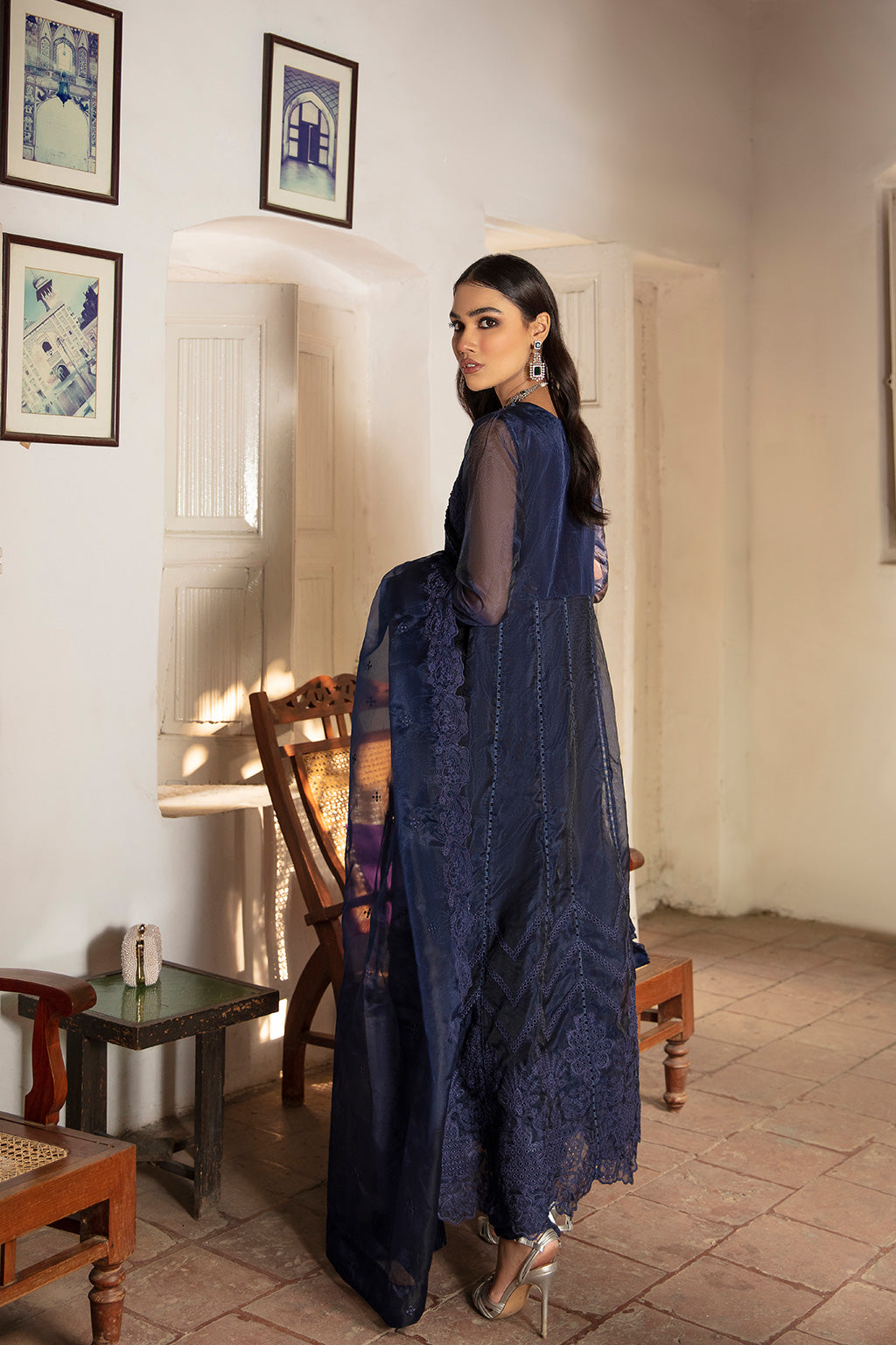 Emaan Adeel - Sapphire Blue Pr-072