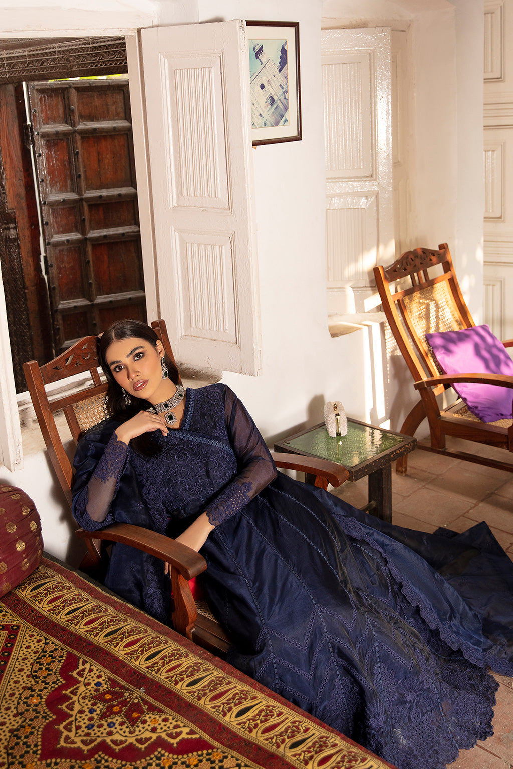 Emaan Adeel - Sapphire Blue Pr-072
