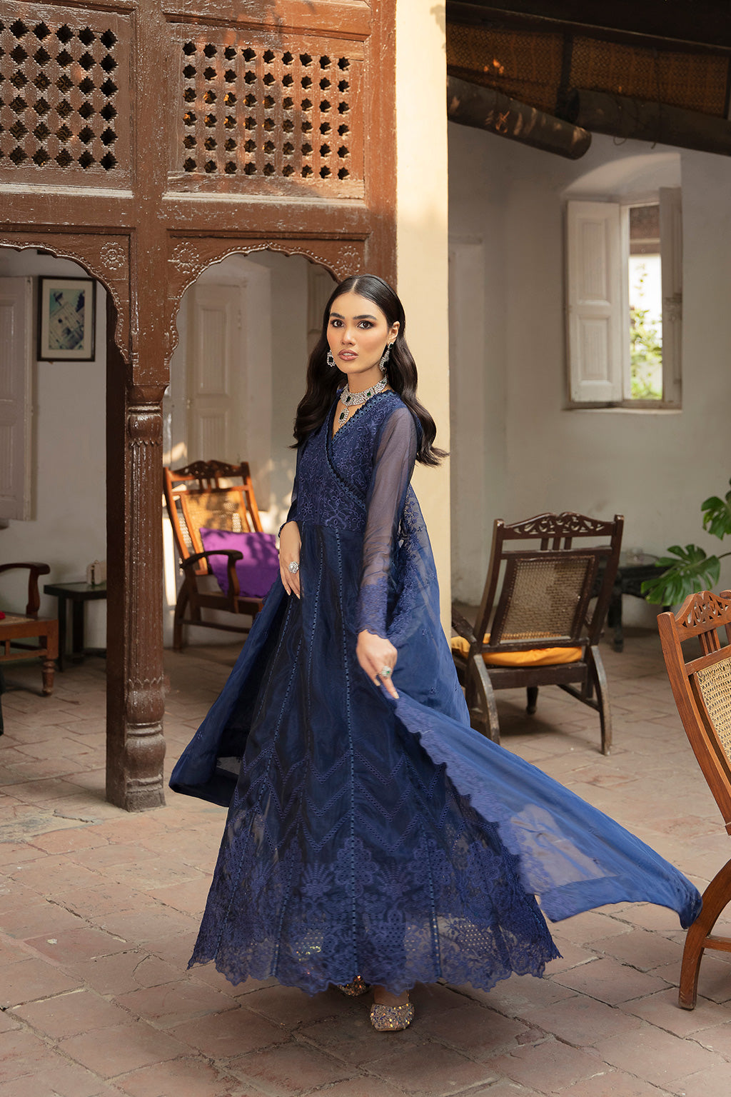 Emaan Adeel - Sapphire Blue Pr-072