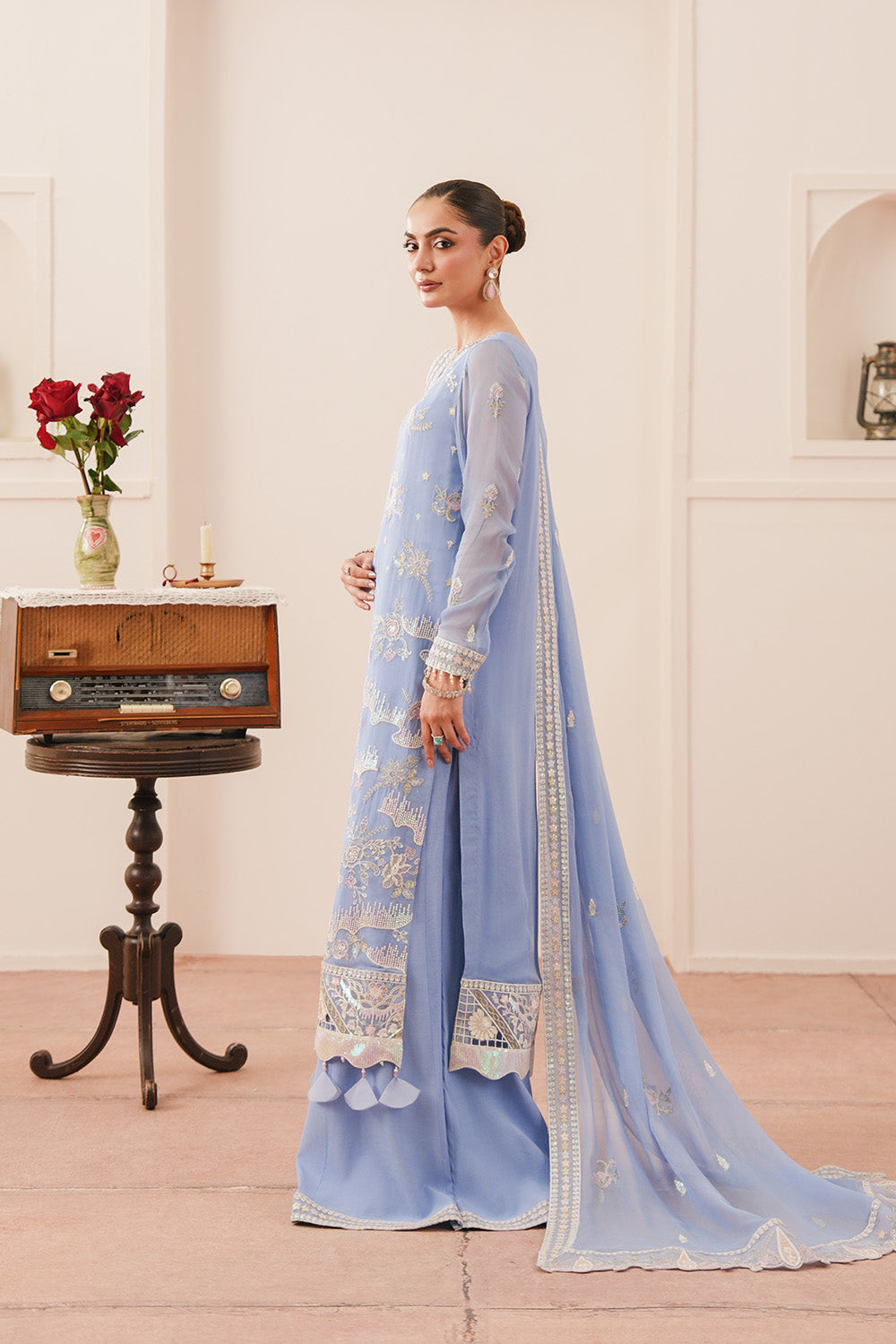 Maryum N Maria - Azure Bloom - MSU7028