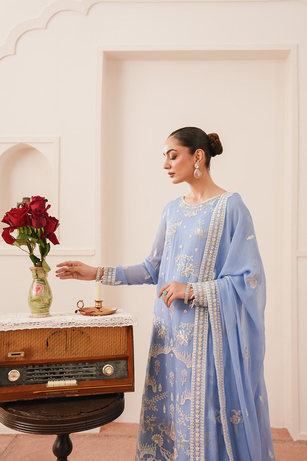 Maryum N Maria - Azure Bloom - MSU7028