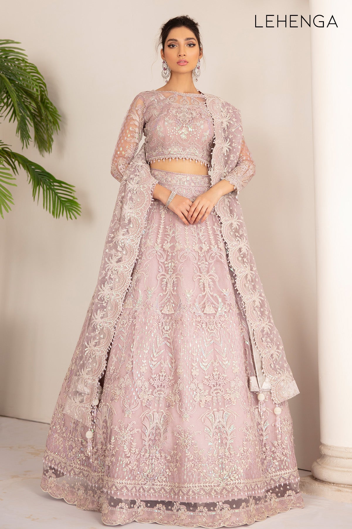 Baroque - Embroidered Net Ch08-01 Unstitched