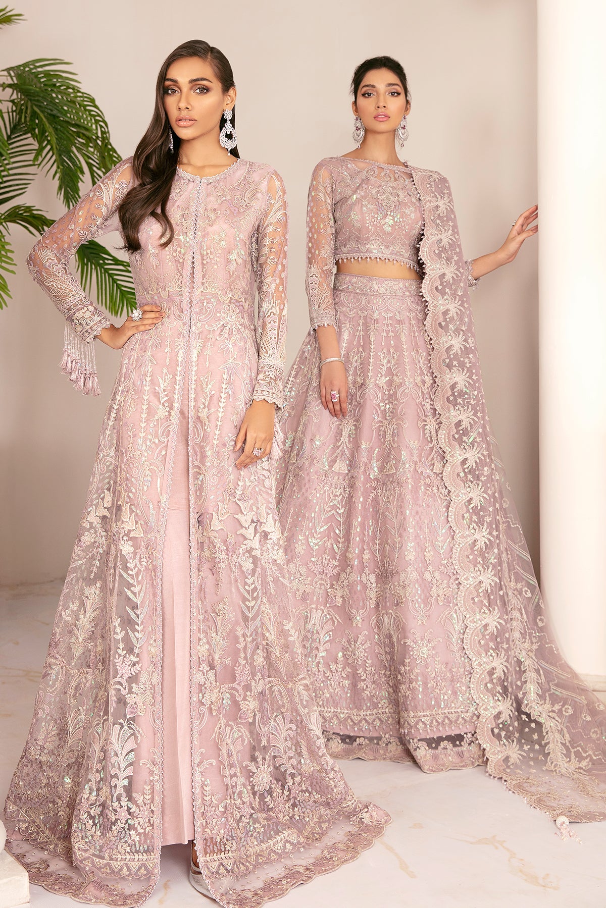 Baroque - Embroidered Net Ch08-01 Unstitched
