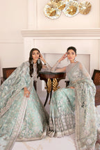 Baroque - Embroidered Net Ch08-10 Stitched