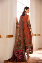 Baroque - Embroidered Net Ch07-03 Unstitched