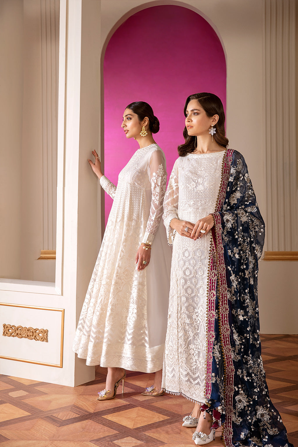 Baroque - Embroidered Chiffon Ch07-02 Stitched