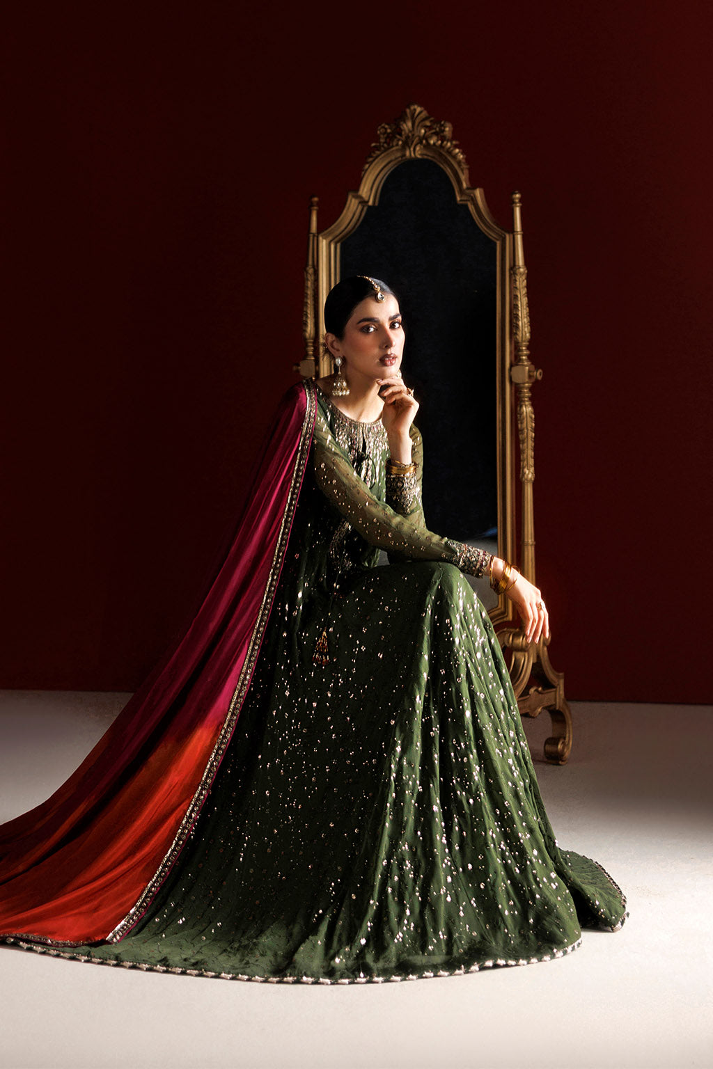 Iznik - Cc-105 Embroidered Chiffon