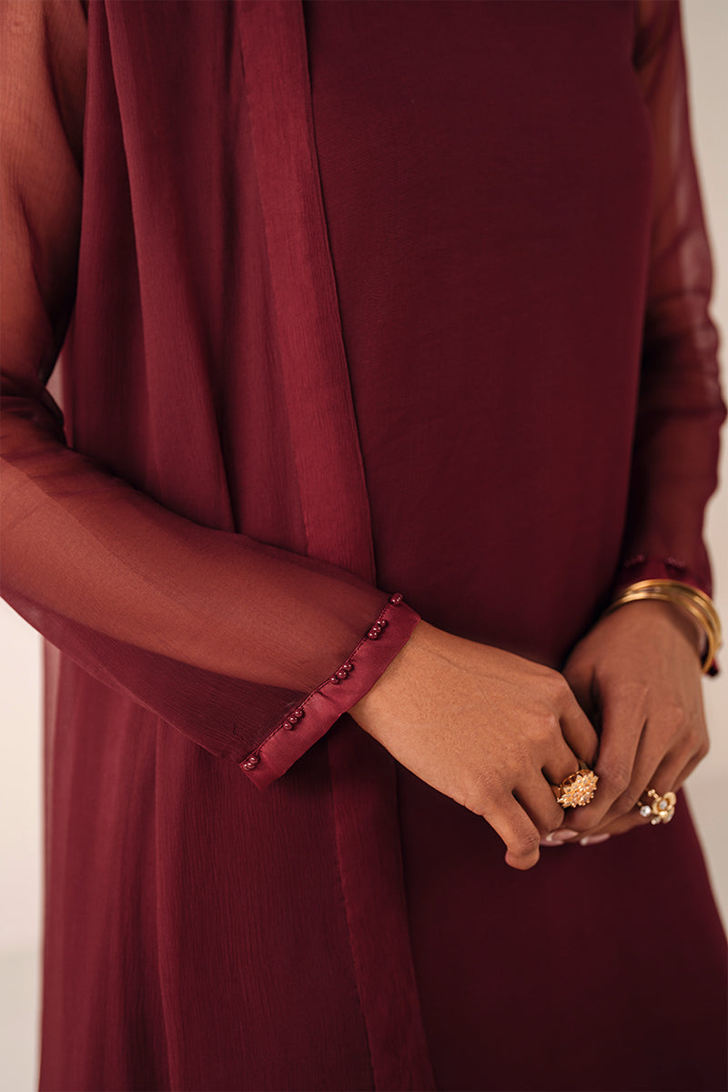 Baroque - Plain Chiffon Shirt PR-1119