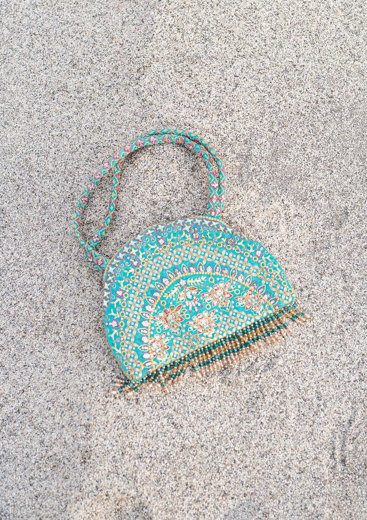 Aik Atelier - Bag - Aqua Silk Lwa25