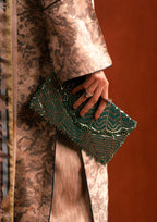 Aik Atelier - Bag - Green Sequin Mab25