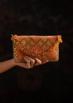 Aik Atelier - Bag - Coral Chatta Patti Sea25