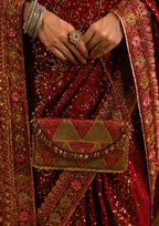 Aik Atelier - Bag - Crimson Chatta Patti Sea25