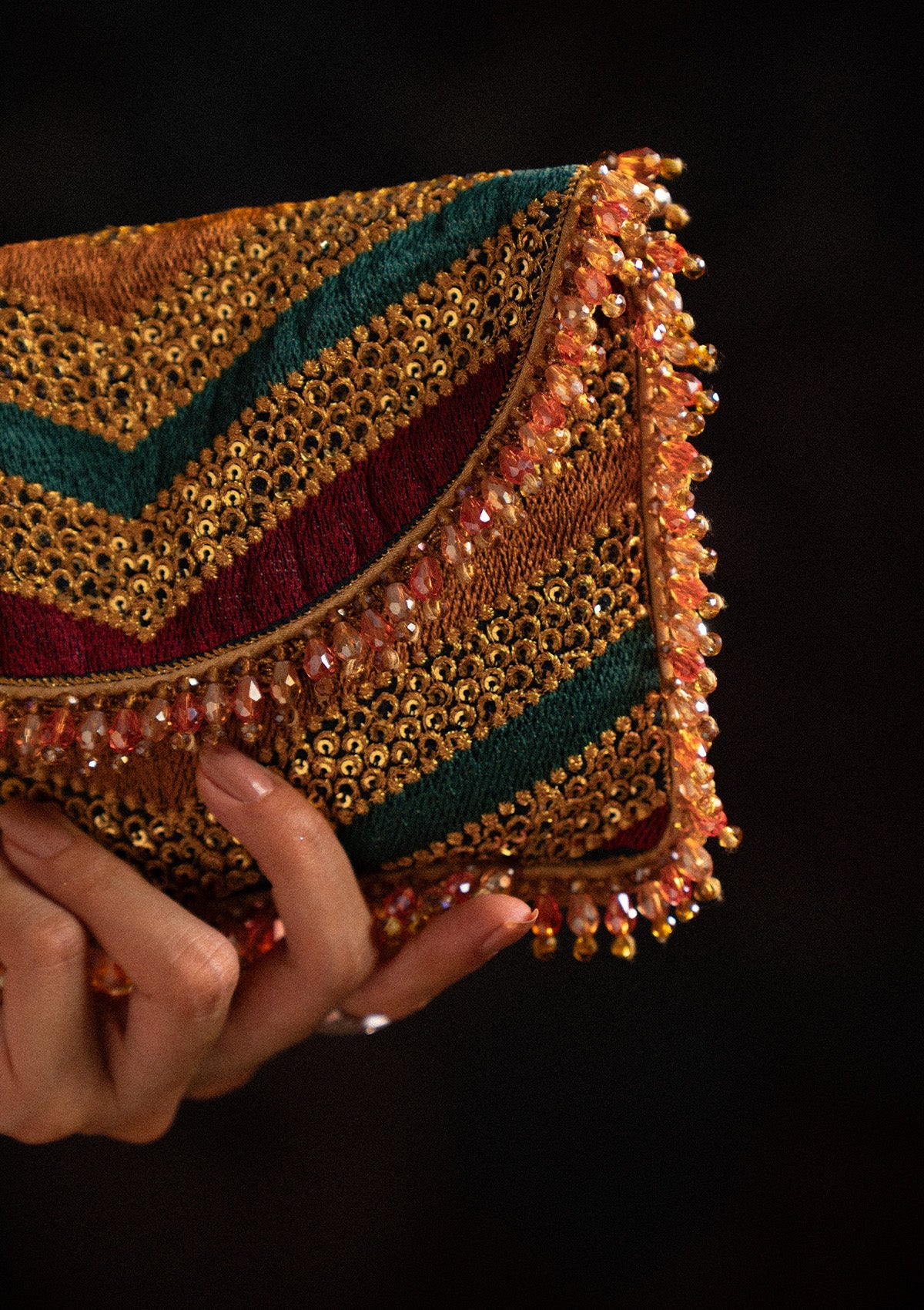 Aik Atelier - Bag - Multi Chatta Patti Sea25
