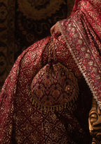 Aik Atelier - Potli - Purple Silk Sea25