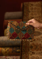 Aik Atelier - Bag - Teal Chatta Patti Sea25