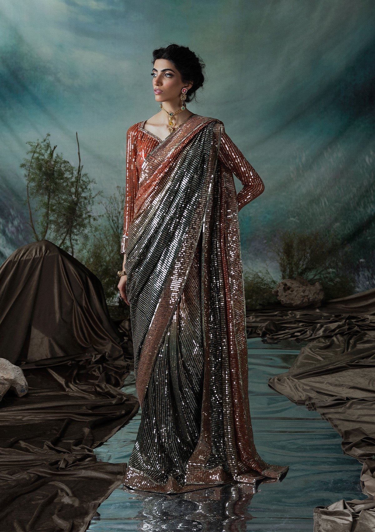 Aik Atelier - Sari Edit - Look A2402