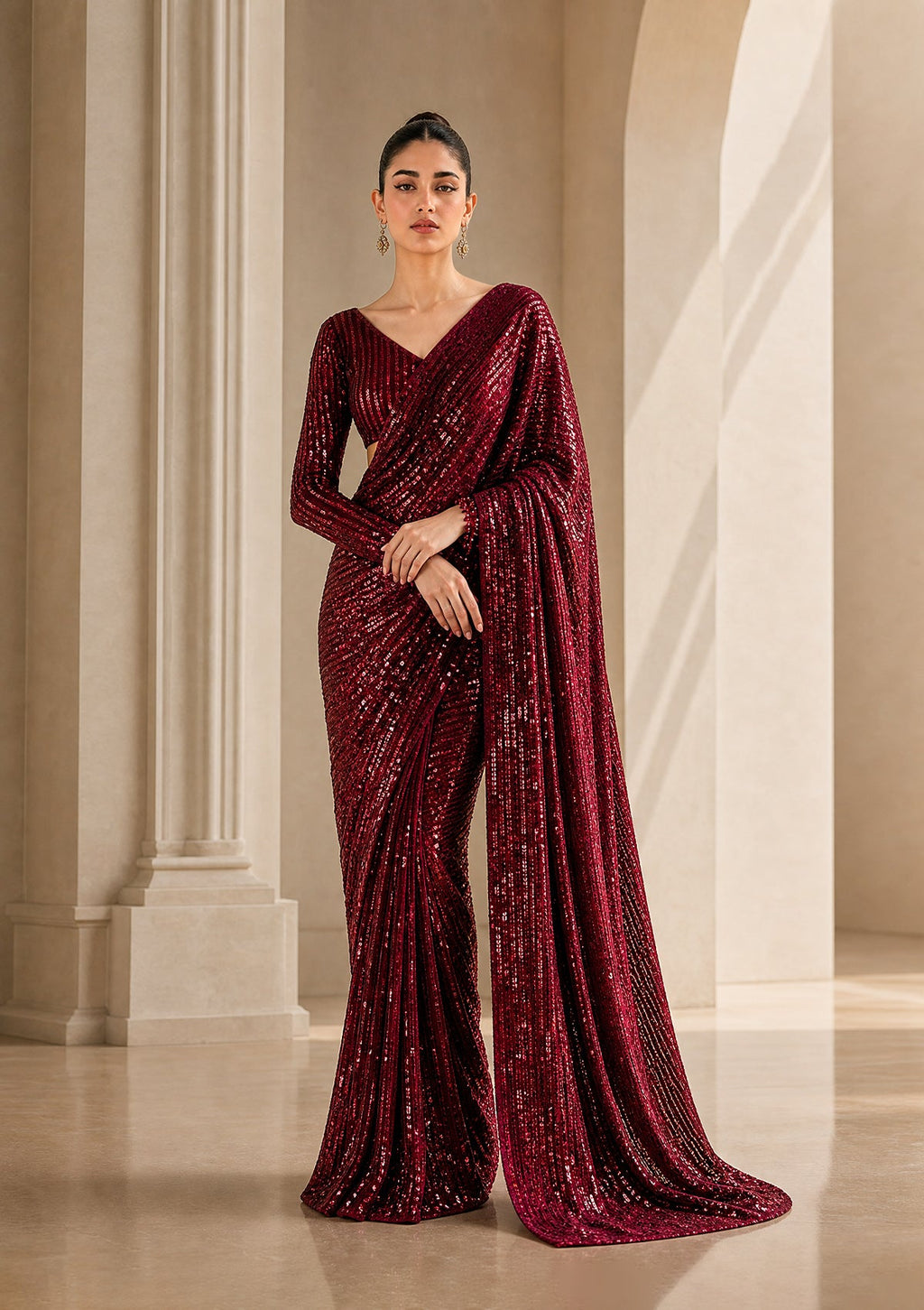Aik Atelier - Sari Edit - Look A2403