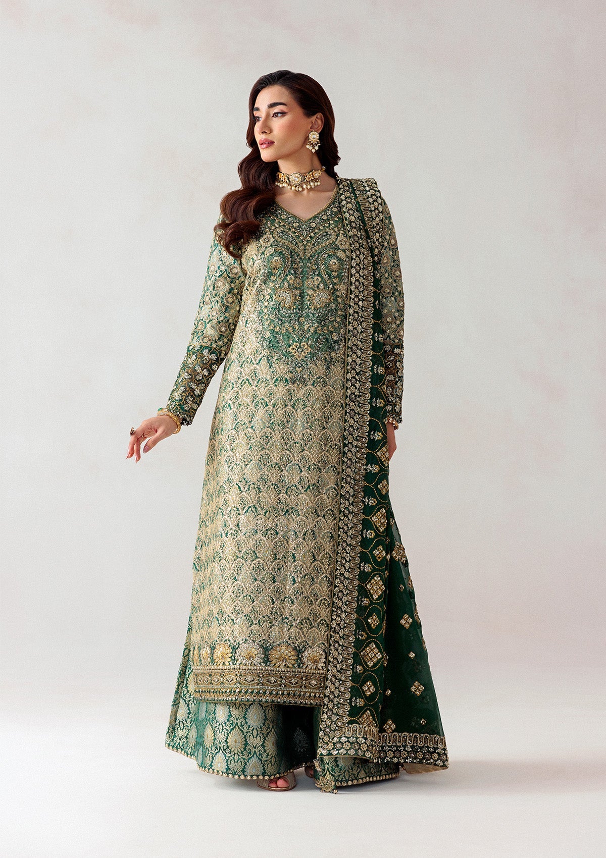 Aik Atelier - Aik Shaam - Look A2501