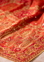 Aik Atelier - Shawl - Coral Silk Wda26