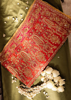 Aik Atelier - Shawl - Coral Silk Wda26